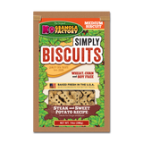 Package of Granola Factory Simply Biscuits Steak & Potato dog treats
