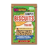K9 Granola Factory Simply Biscuits Peanut Butter Blueberry Dog Treats, Small