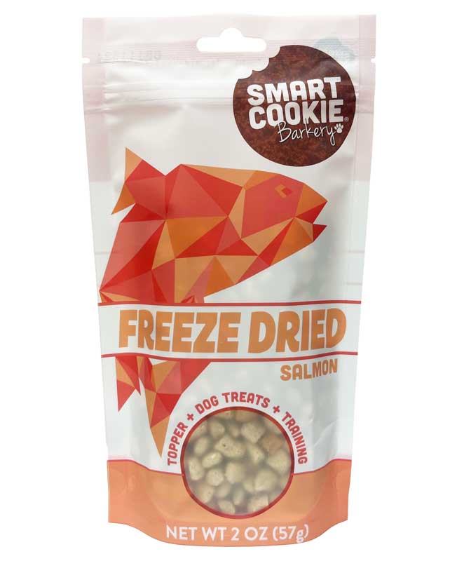 Smart Cookie Barkery Freeze Dried Salmon Bites Dog Treats, 2oz