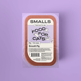 Smalls Fresh Human-Grade Gently Cooked Cat Food Smooth Pig pork recipe.
