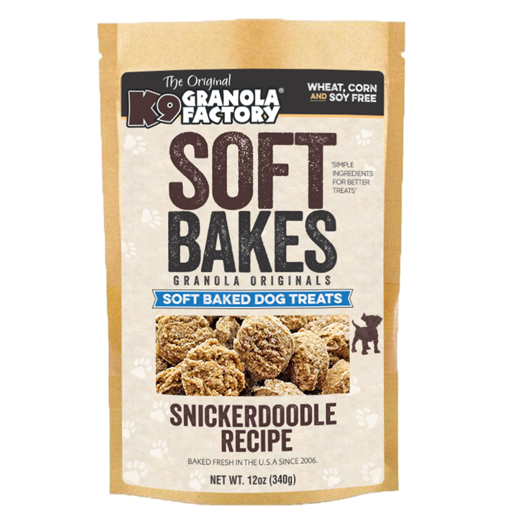 K9 Granola Factory Soft Bakes Dog Treats - Snickerdoodle