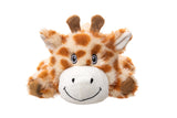 Growl Snugglez Plush Dog Toy, Giraffe