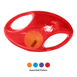 KONG Jumbler Football Dog Toy, Assorted Colors