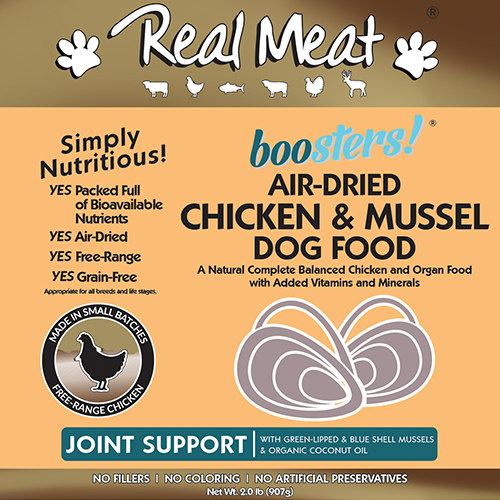 The Real Meat Company Chicken with Mussels Dehydrated Dog Food, 2lb