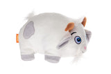 Growl Trofflers Plush Dog Toy, Beige Goat