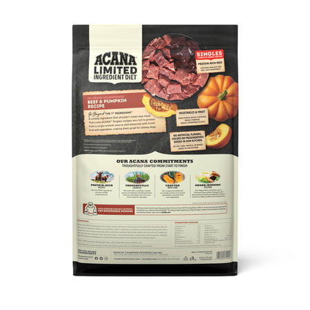 Acana Singles Beef & Pumpkin Dog Food