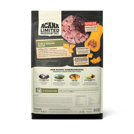 Acana Singles Pork & Squash Dry Dog Food
