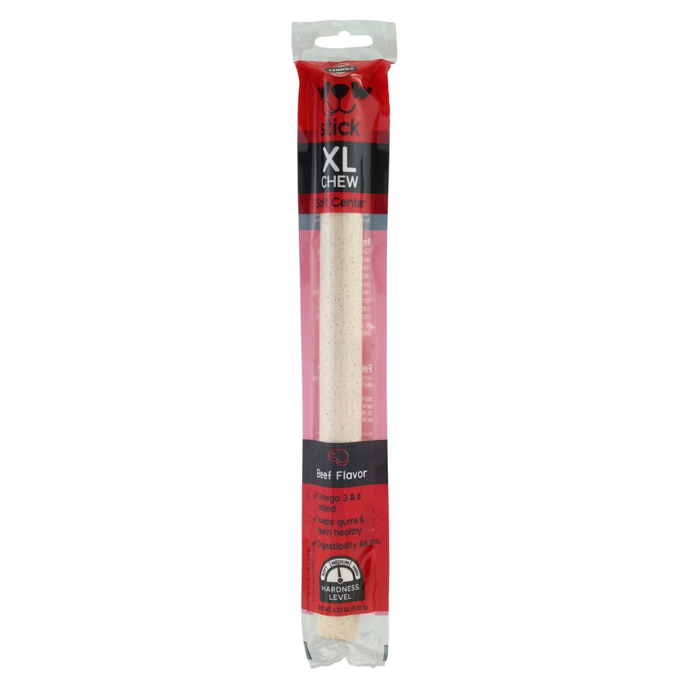 Lennox WOW Stick Beef Flavor Chew Stick for Dogs, XL
