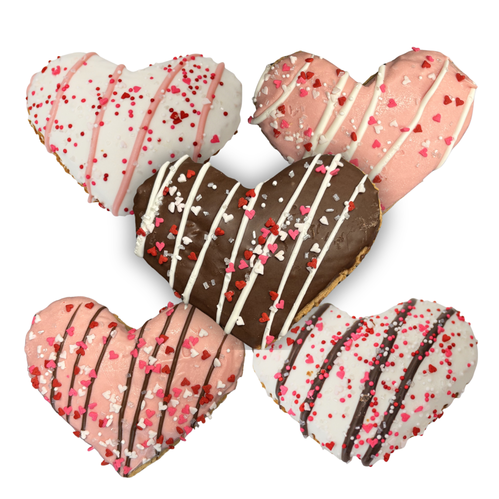 K9 Granola Factory Jumbo Heart Gourmet Cookie Dog Treat 5pk