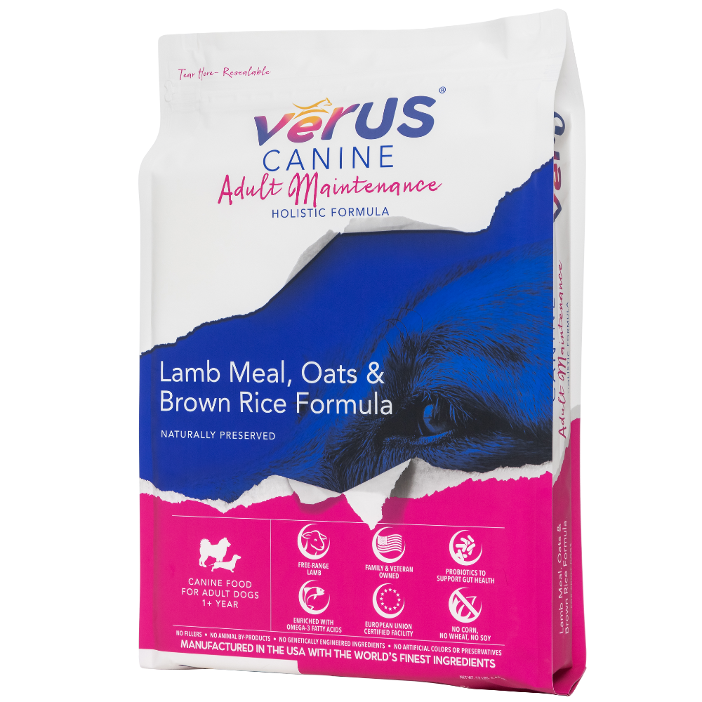 Verus Canine Adult Maintenance Lamb Meal & Brown Rice Formula Dry Dog Food