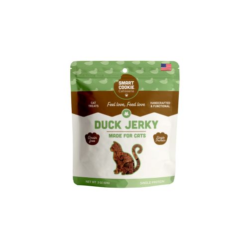 Smart Cookie Catisserie Duck Jerky Cat Treats, 2oz
