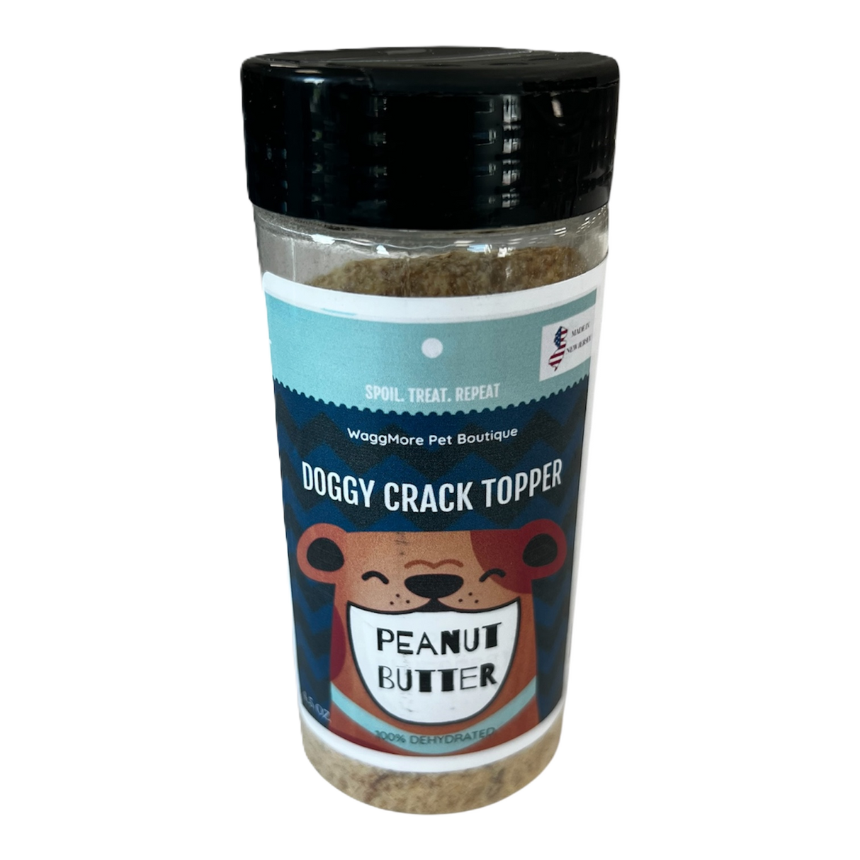 WaggMore Doggy Crack Peanut Butter Food Topper, 4.5 oz