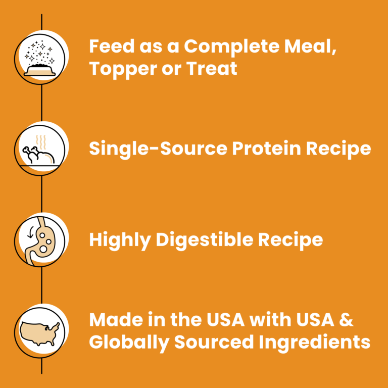 Bixbi Rawbble Chicken Recipe Freeze Dried Dog Food, 12oz
