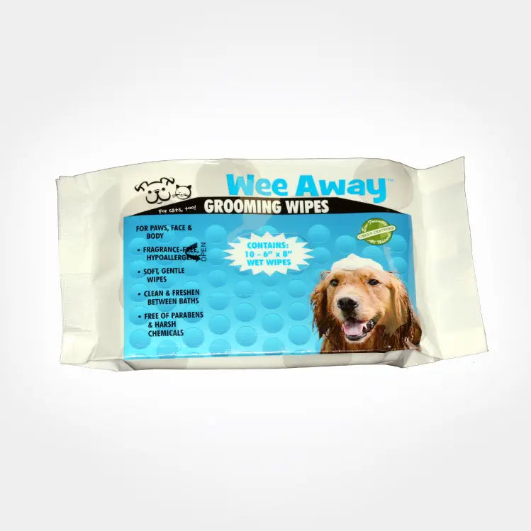 Wee Away Grooming Wipes Dor Dogs & Cats, 30ct