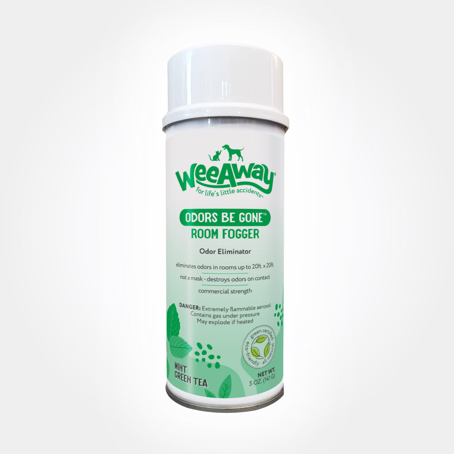 Wee Away Odors Be Gone Room Fogger Pet Odor Eliminator, Mini Green Tea