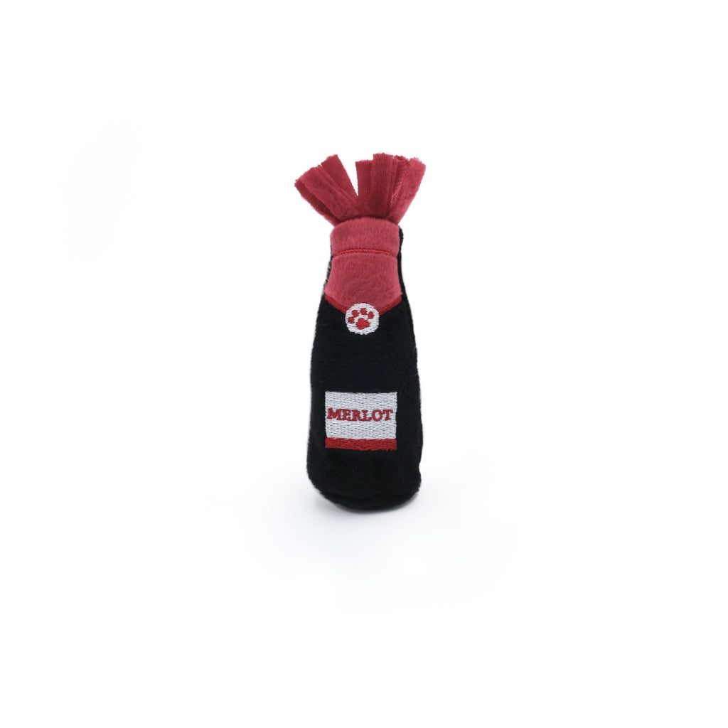 ZippyClaws Catnip Crusherz Plush Cat Toy, Merlot