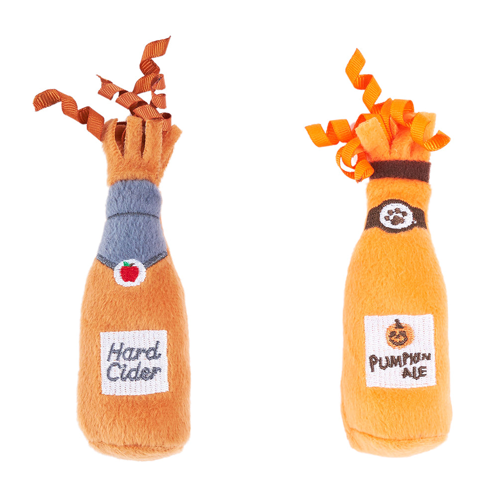 Zippy Paws Halloween 2025 ZippyClaws Catnip Crusherz Plush Cat Toy, 2pk