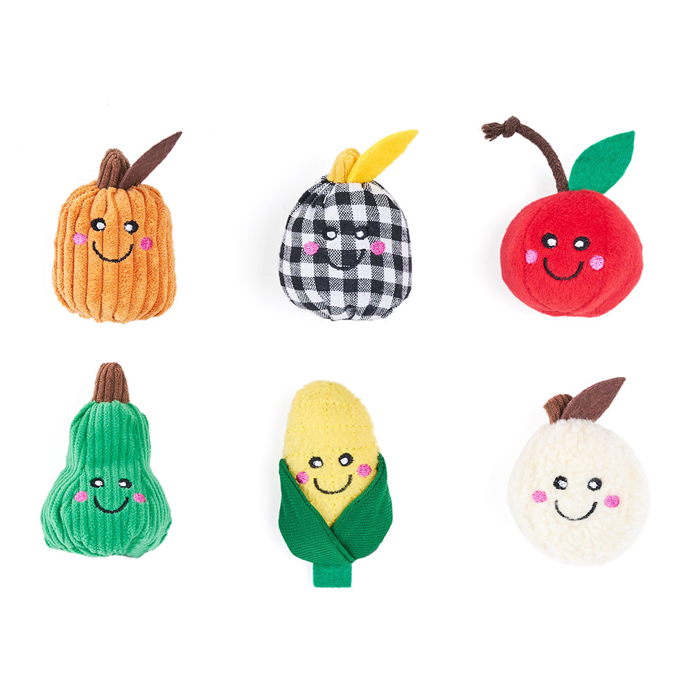 Zippy Paws Fall 2025 ZippyClaws Harvest Treats Plush Cat