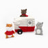 ZippyPaws Zippy Burrow™ Plush Dog Toy, Retro Camper