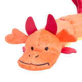 Zippy Paws Zippy Dragonz Plush Dog Toy, Red Deluxe