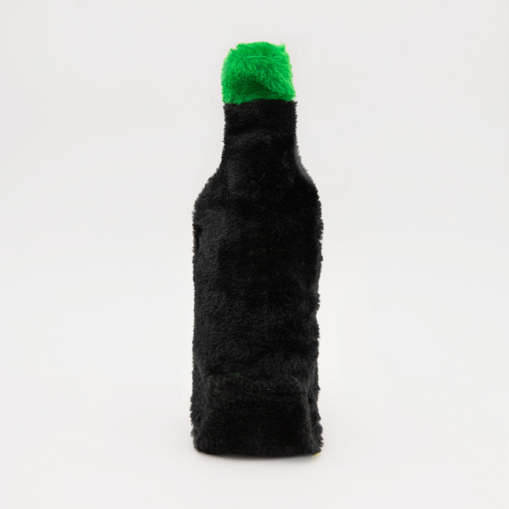 Zippy Paws Halloween 2025 Happy Hour Crusherz Plush Dog Toy, Black Magic Potion
