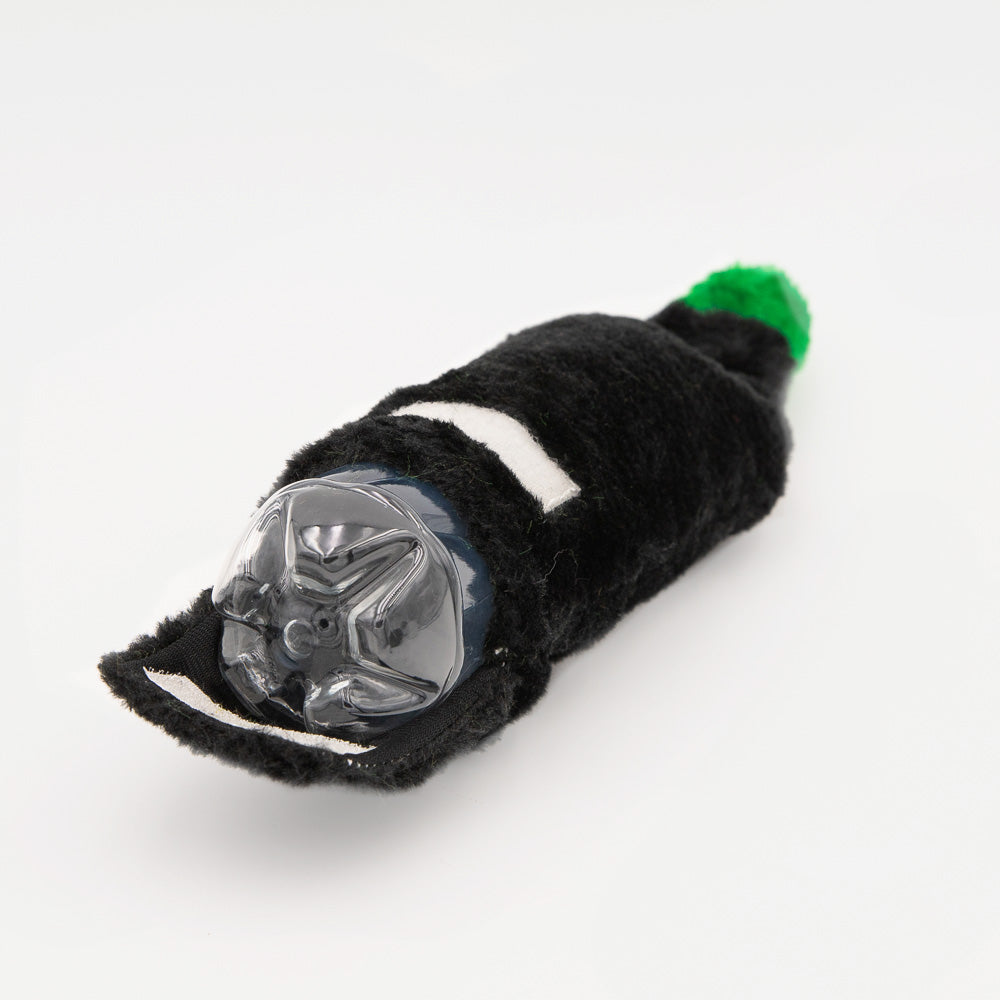 Zippy Paws Halloween 2025 Happy Hour Crusherz Plush Dog Toy, Black Magic Potion