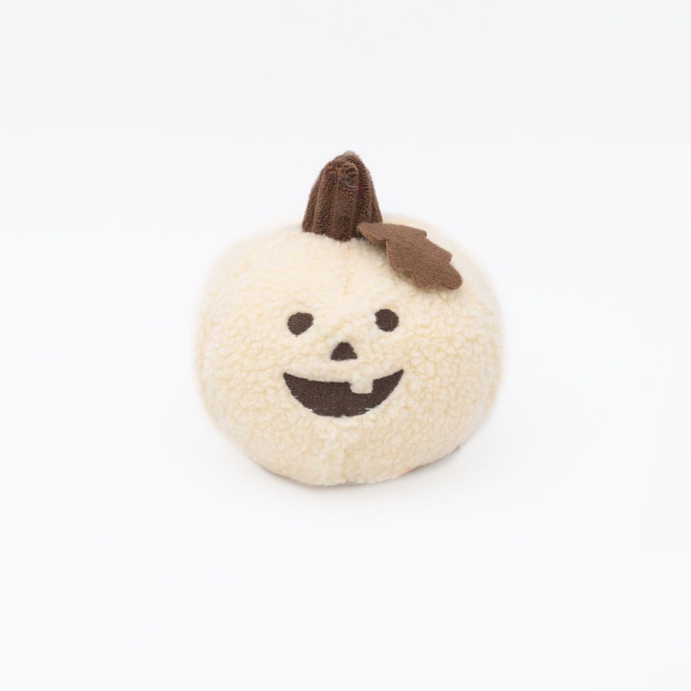 Zippy Paws Halloween 2025 Jumbo Pumpkin Plush Dog Toy, Fleece