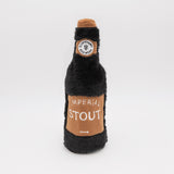 Zippy Paws Happy Hour Crusherz Plush Dog Toy, Imperial Stout