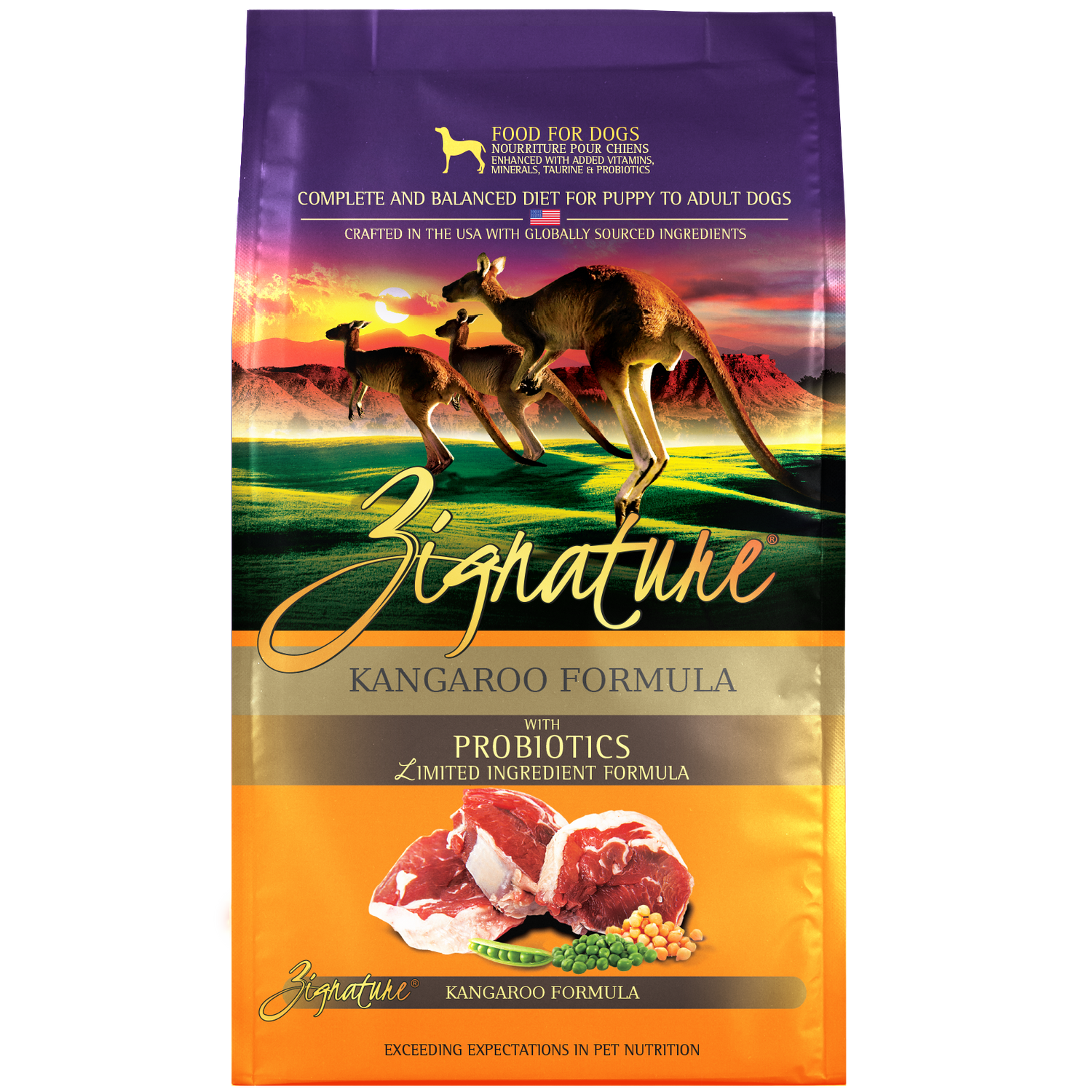 l carnitine in kangaroo meat Zignature Canned Dog Food Formula Hearty Pet Kangaroo meat might be good