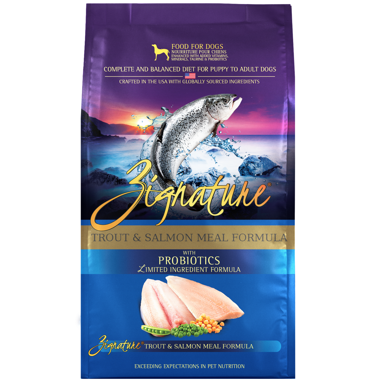 Zignature Limited Ingredient Trout & Salmon Meal Formula Dog Food