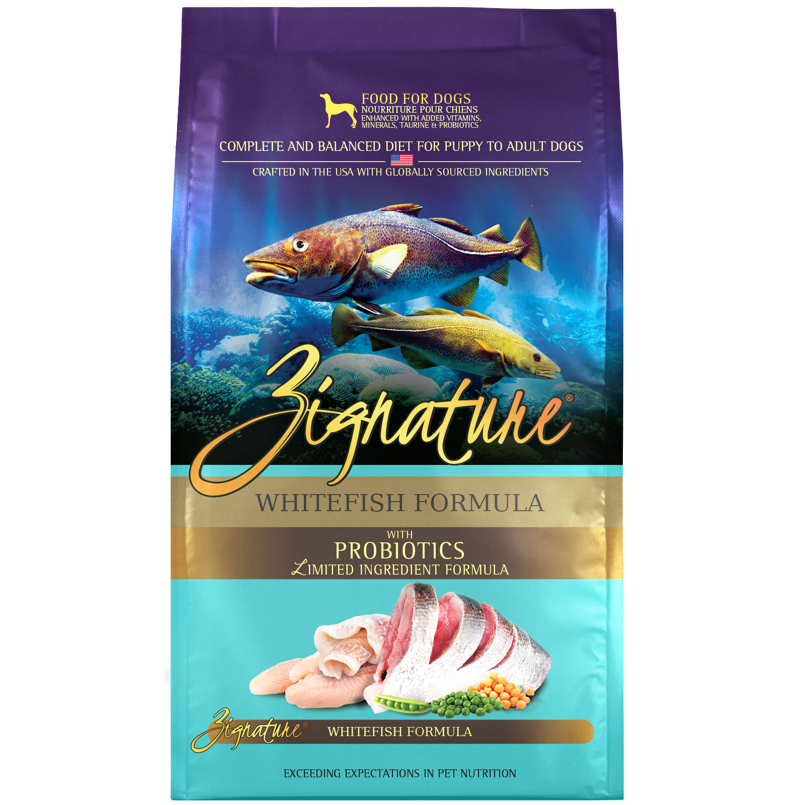Zignature Limited Ingredient Whitefish Formula Dog Food
