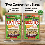 K9 Granola Factory Simply Biscuits Bacon & Cheese Dog Treats, Small
