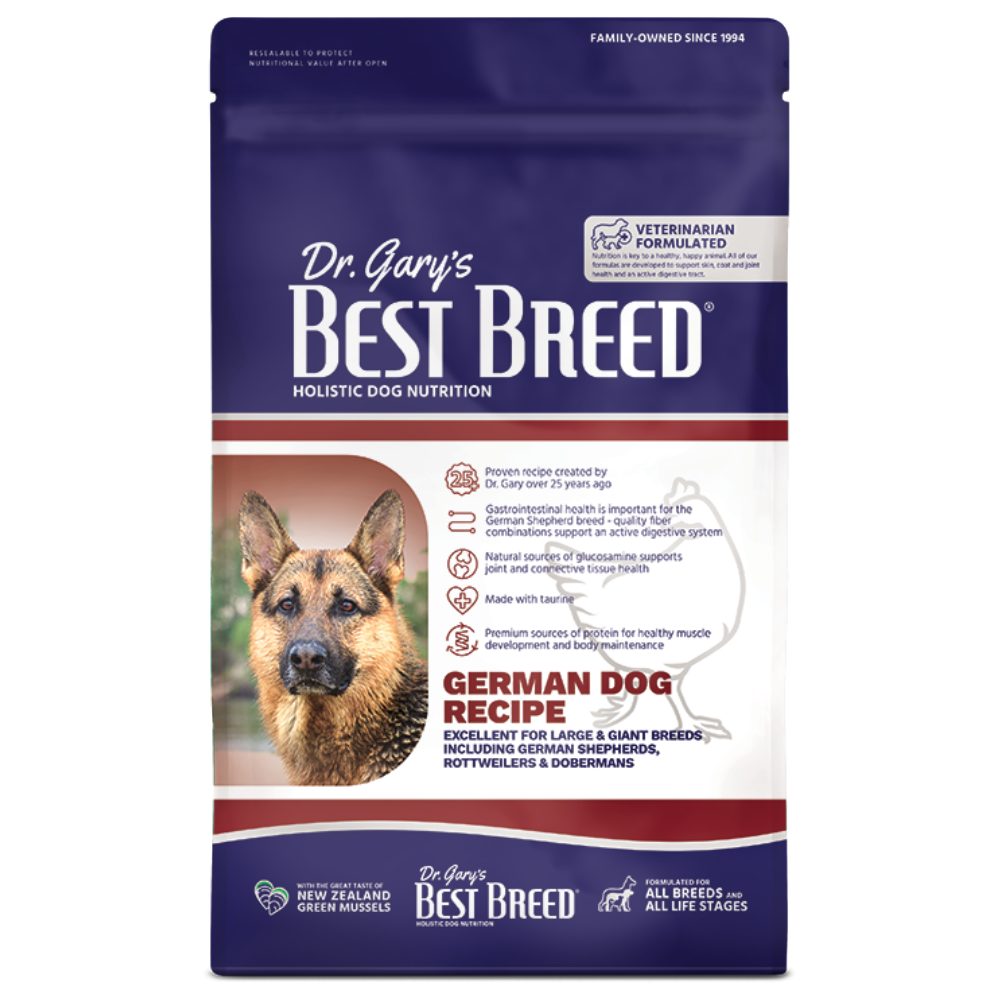 Gary's Best Breed German Dog Diet – Holistic Dry Dog Food