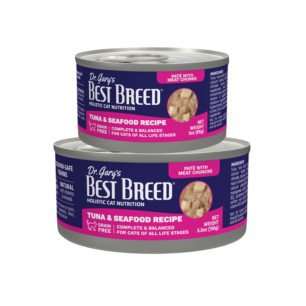 Dr Gary's Best Breed Tuna & Seafood Canned Cat Food