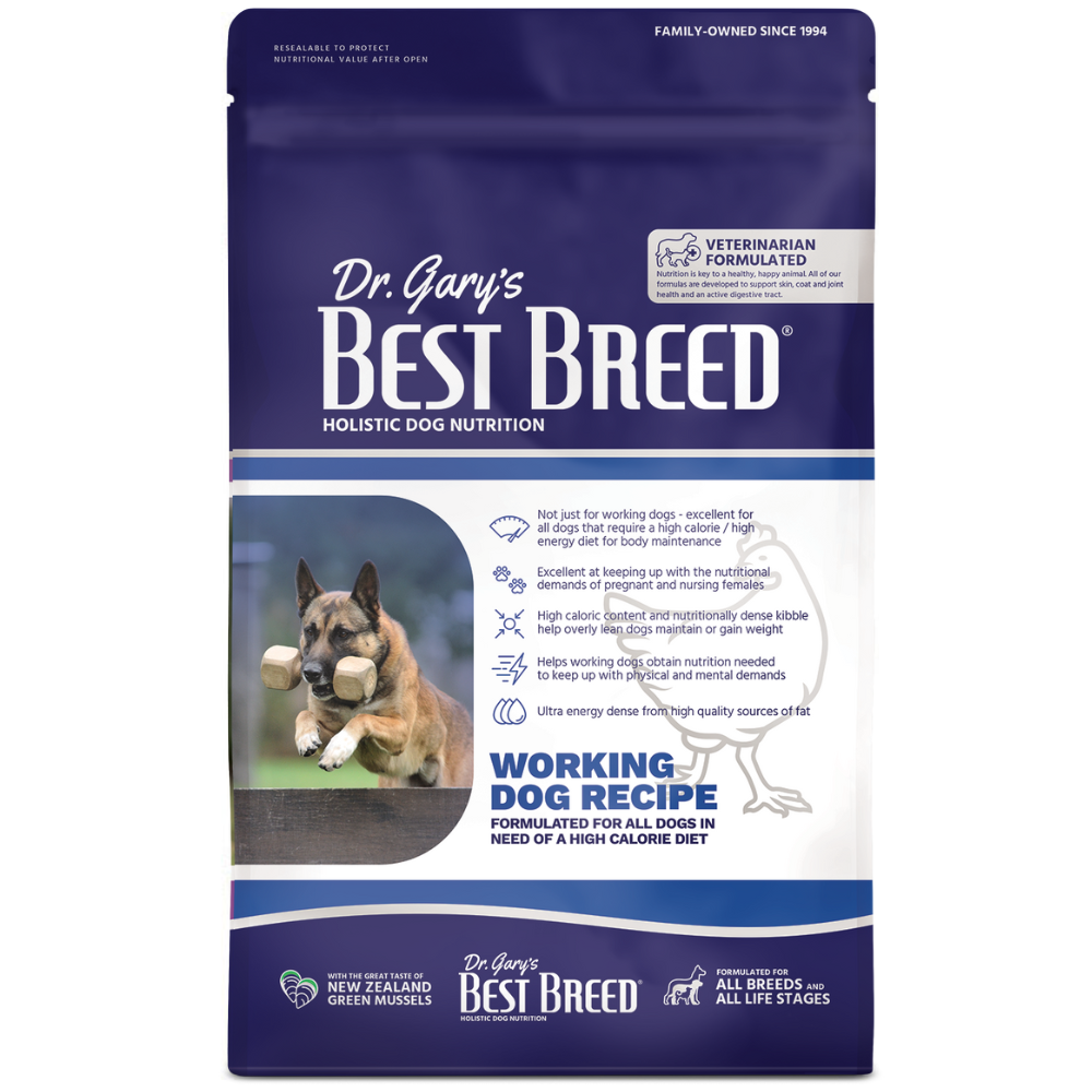 Dr Gary's Best Breed Working Dog Diet Dry Dog Food