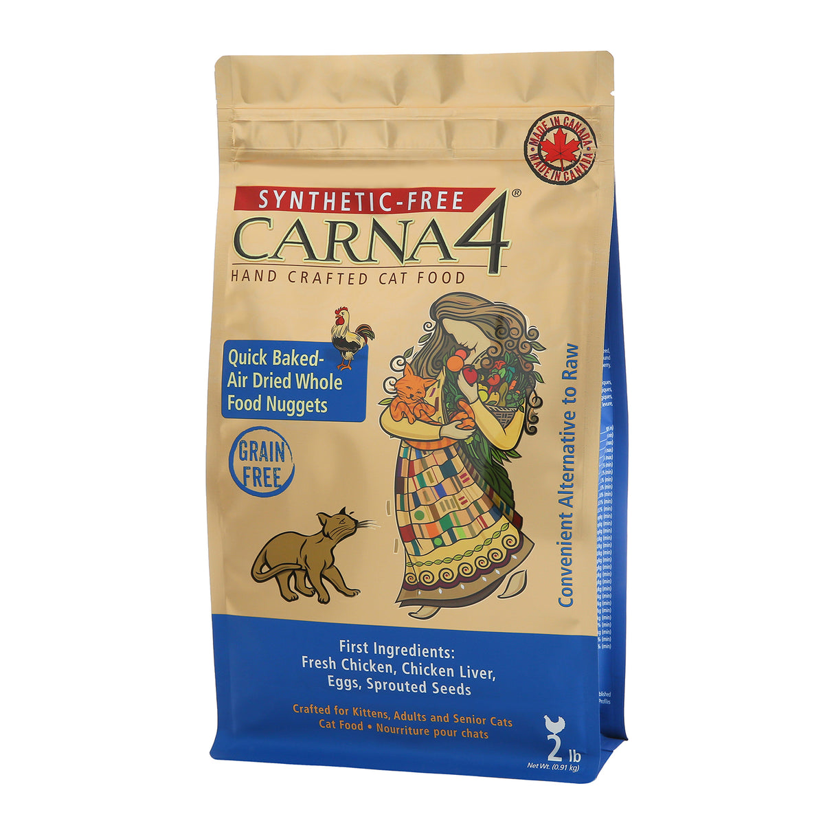 Carna4 All Life Stages Chicken Formula Dry Cat Food