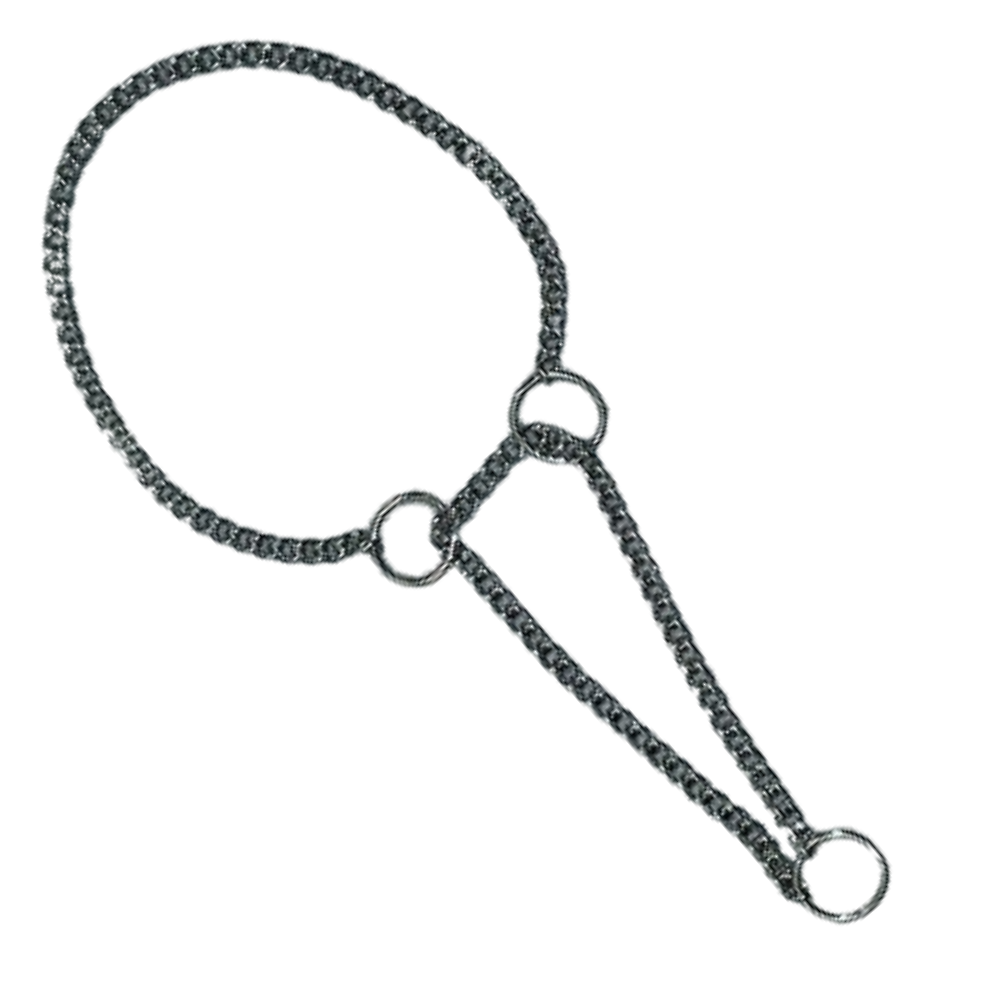 WDB Link Chain Martingale Dog Collar, 1.4mm