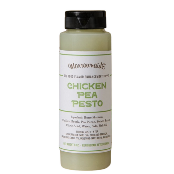 Marrownaide Beef Marrow with Chicken Broth & Pea Food Topper For Dogs, 8oz