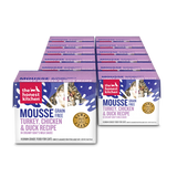 The Honest Kitchen Grain Free Turkey, Chicken & Duck Mousse In Goat's Milk Wet Cat Food, 12/2.8oz