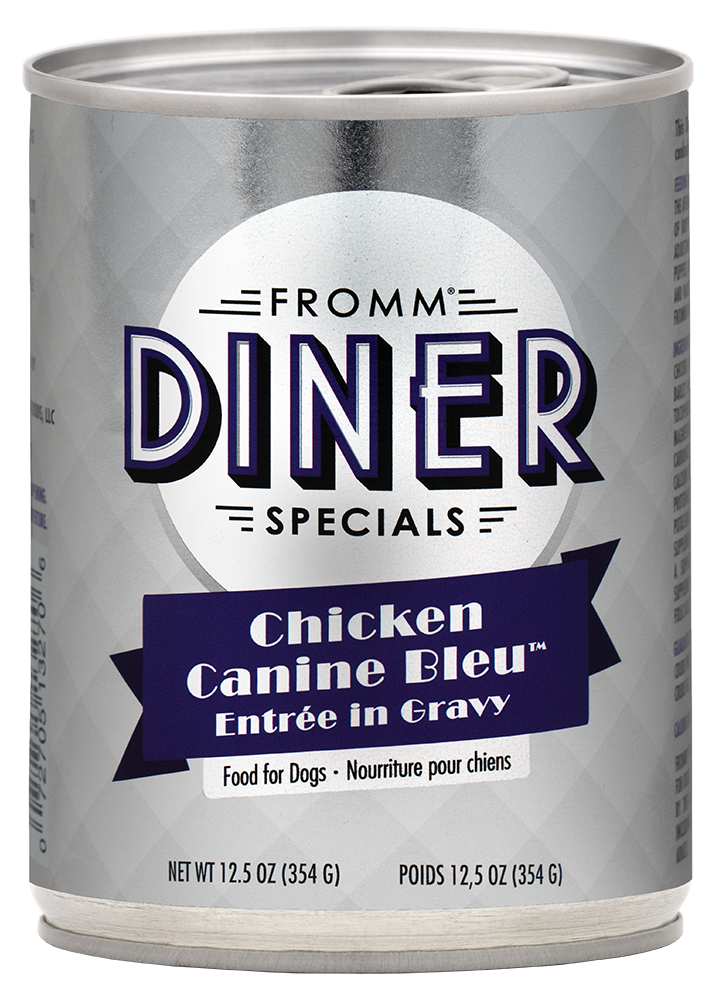Fromm Chicken Canine Bleu Entree in Gravy Canned Dog Food, 12/12.5oz
