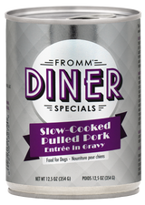 Fromm Slow Cooked Pulled Pork Entree in Gravy Canned Dog Food, 12/12.5oz