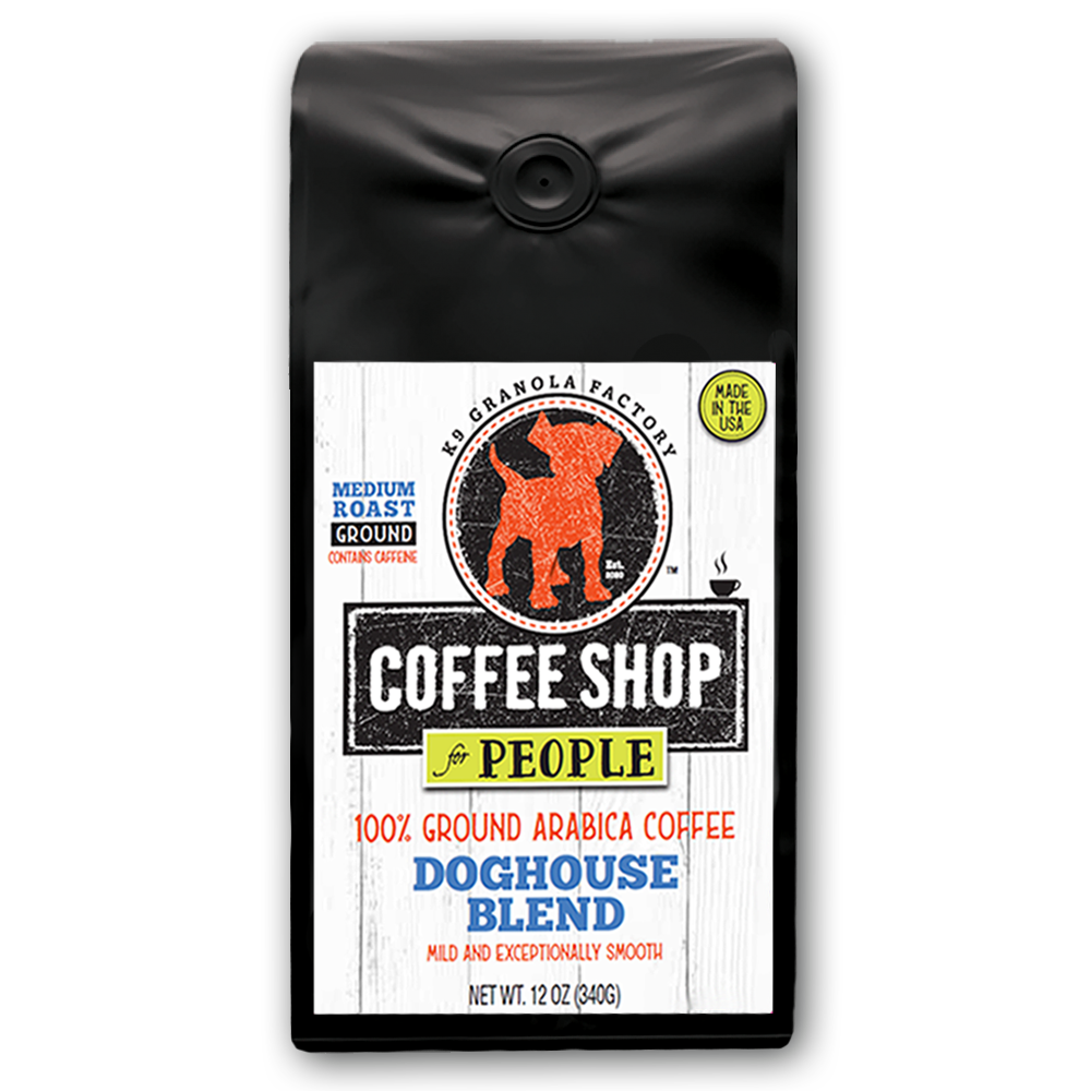 K9 Granola Factory Donut Shop Coffee For People, Doghouse Blend