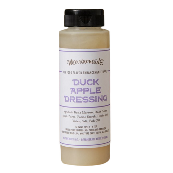 Marrownaide Beef Marrow with Duck Broth & Apple Food Topper For Dogs, 8oz