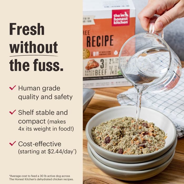 The Honest Kitchen Wholemade Whole Grain Chicken Dehydrated Dog Food