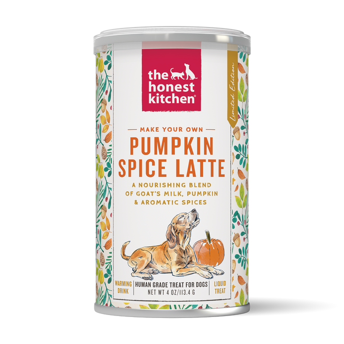 The Honest Kitchen Pumpkin Spice Latte Supplement For Dogs, 4oz