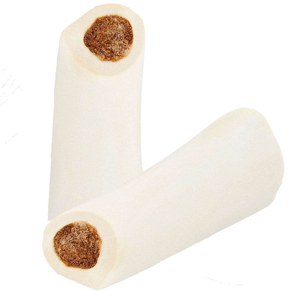 Premium Peanut Butter Flavor Filled Beef Bone For Dogs, 5-6in/15ct Value Size