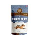 Smart Cookie Barkery Freeze Dried Beef Liver Jerky Dog Treats, 3oz