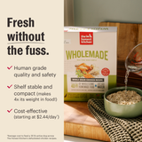 The Honest Kitchen Wholemade Whole Grain Beef & Salmon Recipe Dehydrated Dog Food