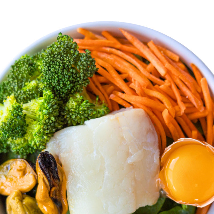 Goodness Gracious Human Grade Synthetic Free Pollock Recipe Gently Cooked Frozen Cat Food, 10ct/10lb Case