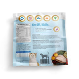 Goodness Gracious Human Grade Synthetic Free Turkey Recipe Gently Cooked Frozen Cat Food, 10ct/10lb Case